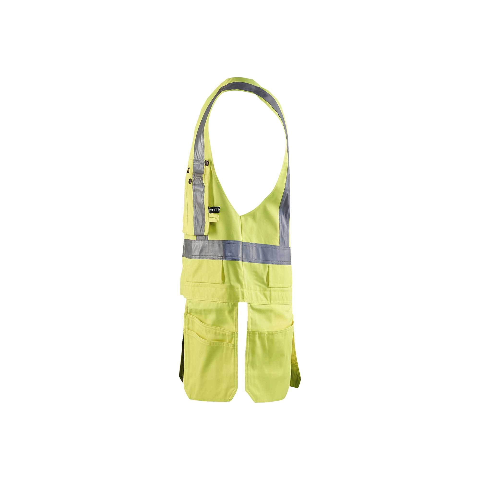 BLAKLADER 30271804 HI VIS TOOL VEST Hi Vis Reflective Tool Vest MEN - 85% Polyester